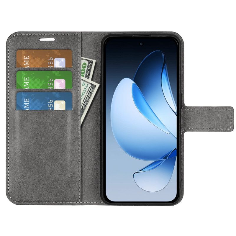 Flip Cover Oppo Reno 13 5g Læderstil