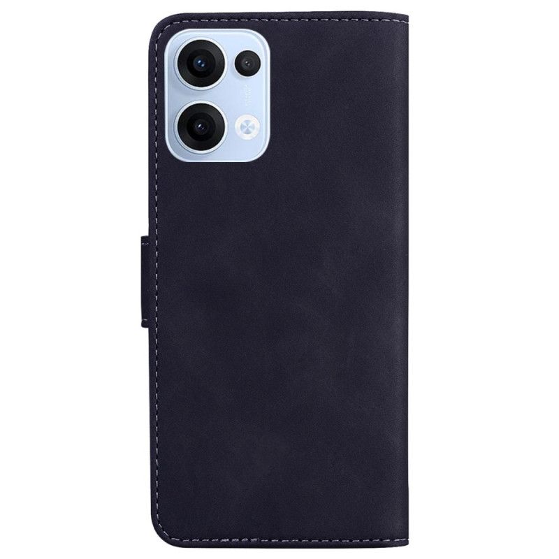 Flip Cover Oppo Reno 13 5g Ruskindsstil