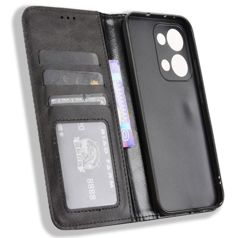 Flip Cover Oppo Reno 13 5g Vintage Frise