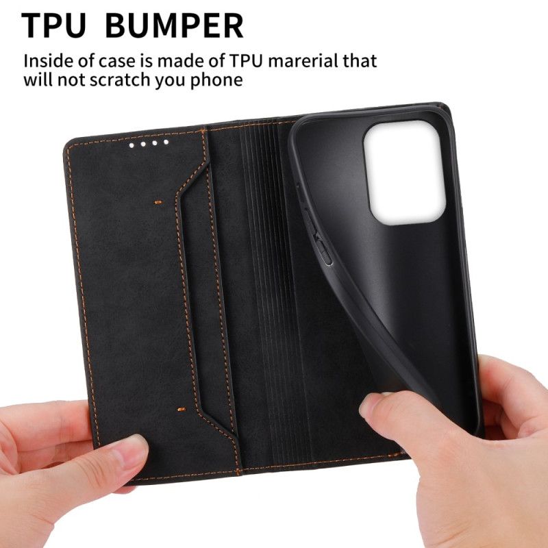 Flip Cover Oppo Reno 13 5g Vintage Rfid-pung