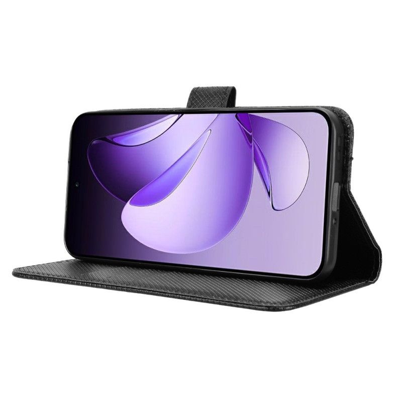 Læder Cover Oppo Reno 13 5g Rem Med Prikker