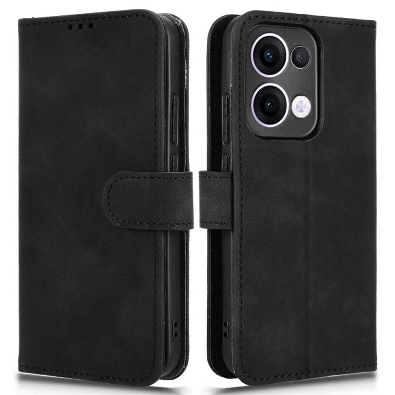 Læder Cover Oppo Reno 13 5g Ruskindseffekt