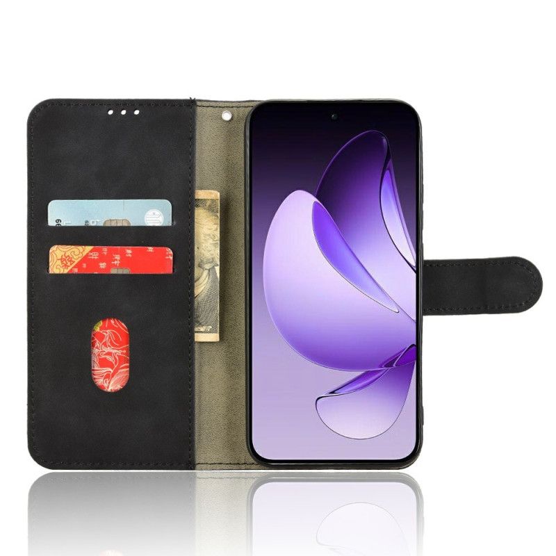 Læder Cover Oppo Reno 13 5g Ruskindseffekt