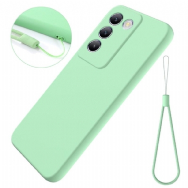 Cover Vivo V40 Se 5g Flydende Silikone Med Rem