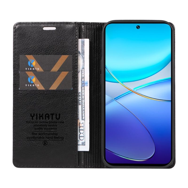 Flip Cover Til Vivo V40 Se 5g Vintage Stil Yikatu