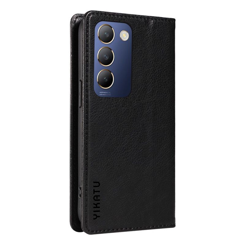 Flip Cover Til Vivo V40 Se 5g Vintage Stil Yikatu