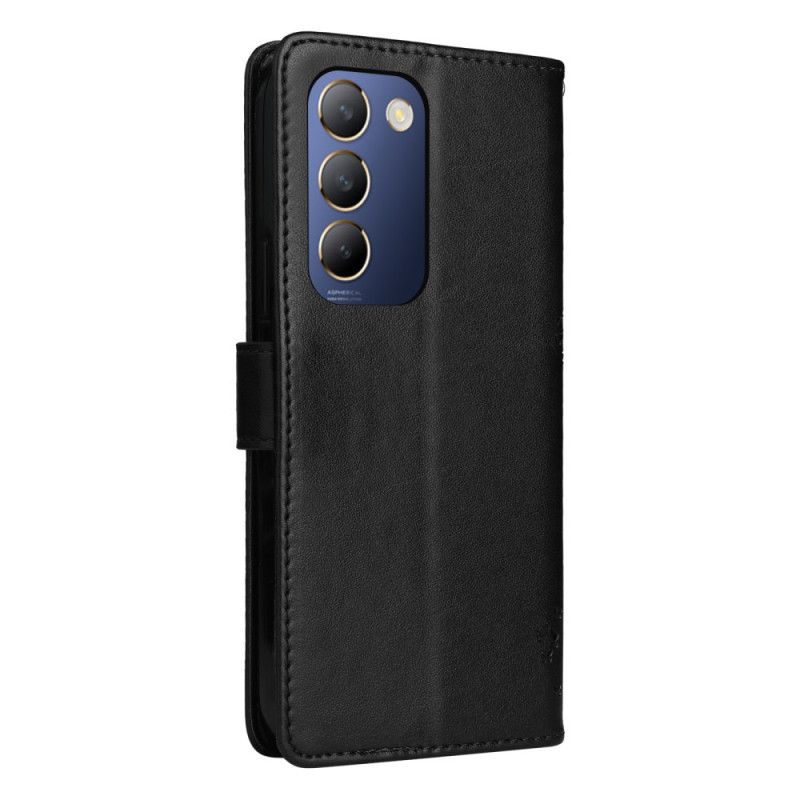 Flip Cover Vivo V40 Se 5g Træ Og Kat