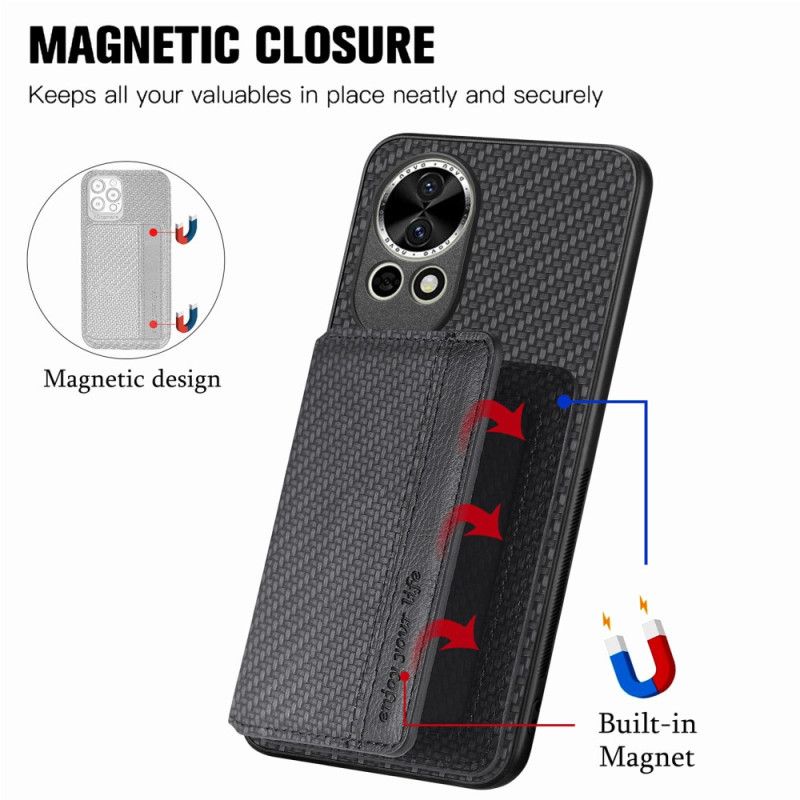 Cover Huawei Nova 13 Kortholder I Kulfiber