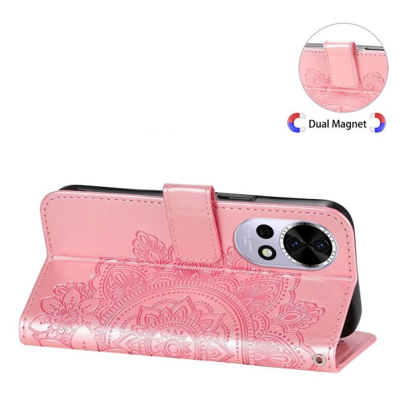 Flip Cover Huawei Nova 13 Mandala Print