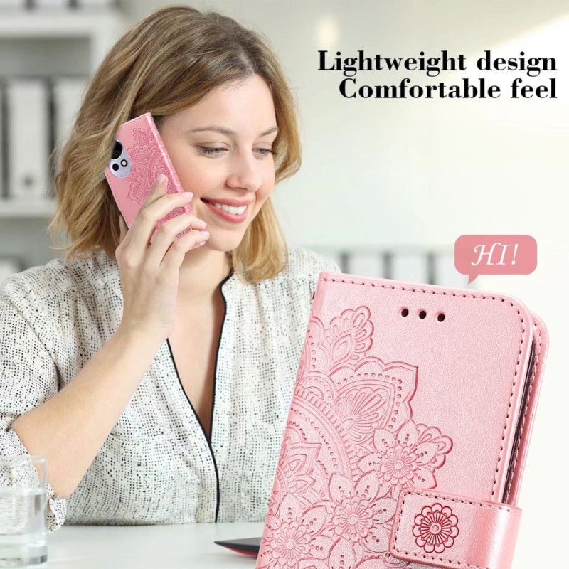 Flip Cover Huawei Nova 13 Mandala Print
