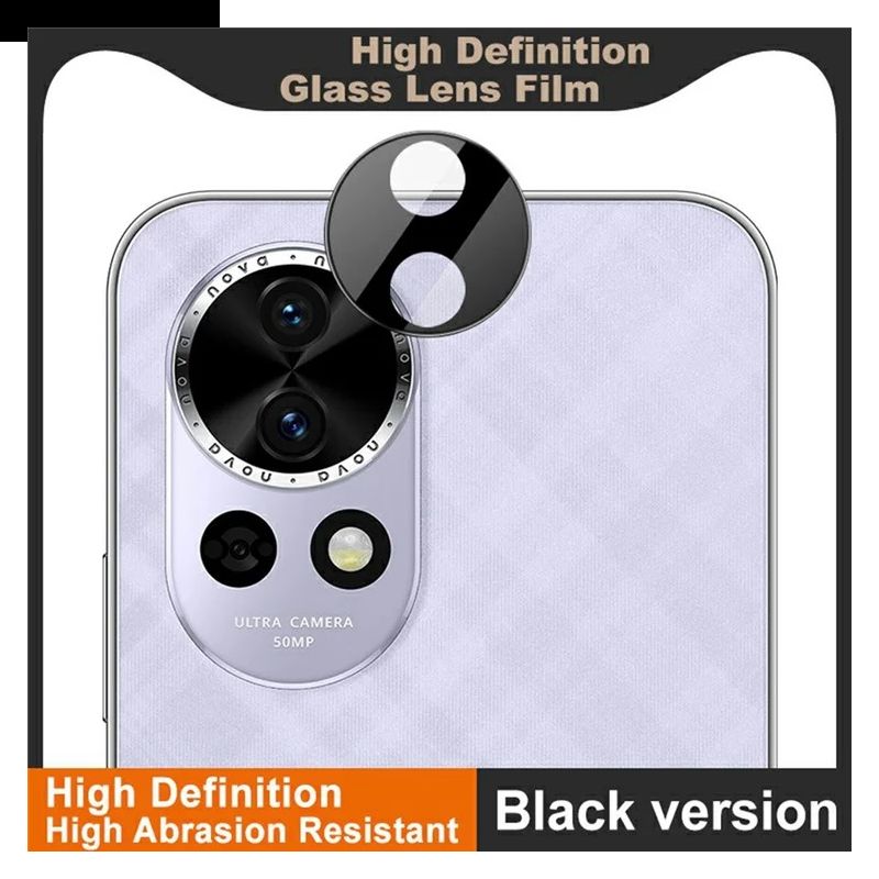 Hærdet Glaslinsebeskytter Til Huawei Nova 13 (sort Version)
