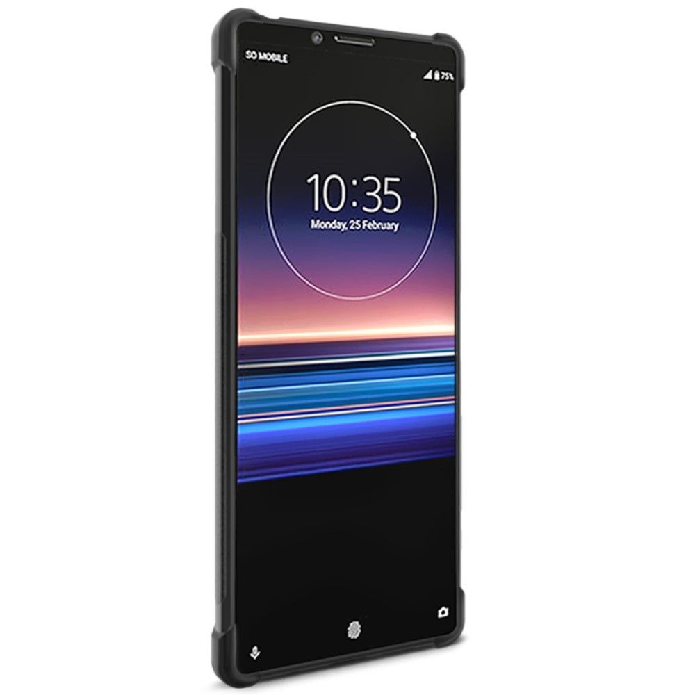 Mobilcover Sony Xperia 1 Class Protect - Black Metal