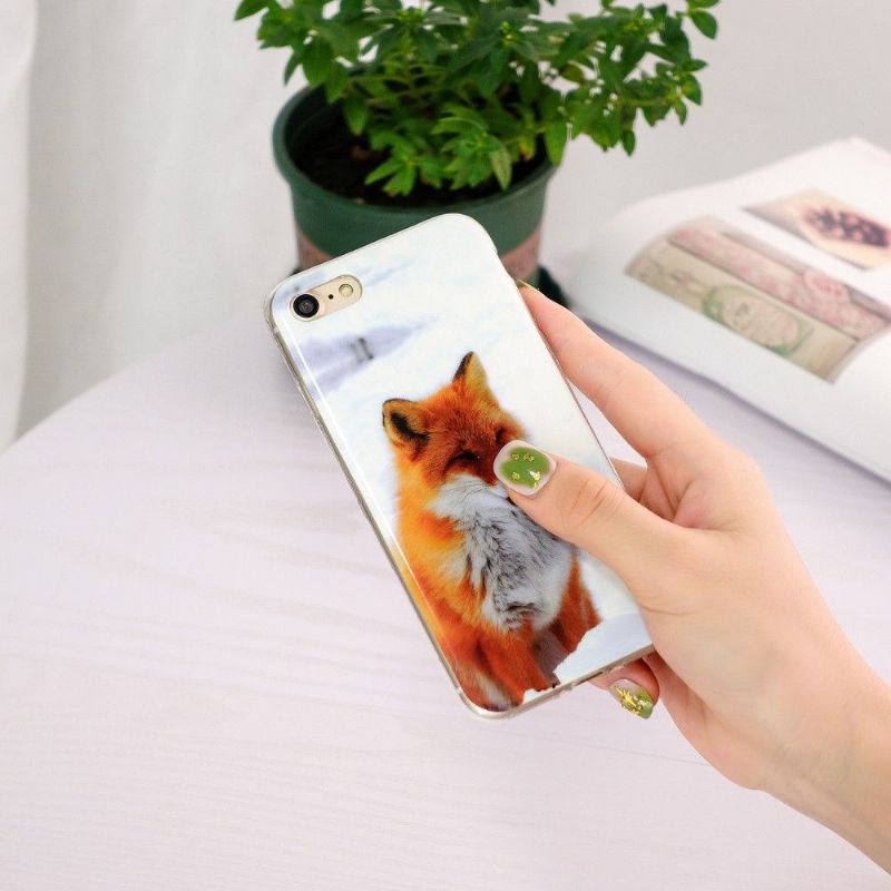 Cover iPhone SE 2022 Fluorescerende Rødræv