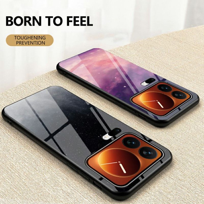 Cover Til Xiaomi 17 Pro Max Himmelblå Hærdet Glas
