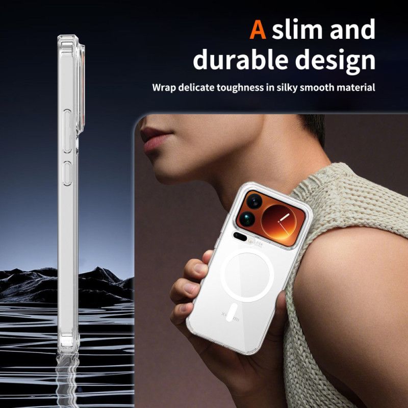 Cover Til Xiaomi 17 Pro Max Hybrid Transparent Magnetisk