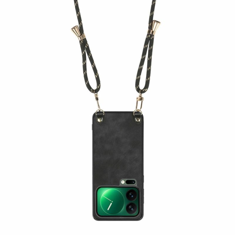 Cover Til Xiaomi 17 Pro Max Lædereffekt