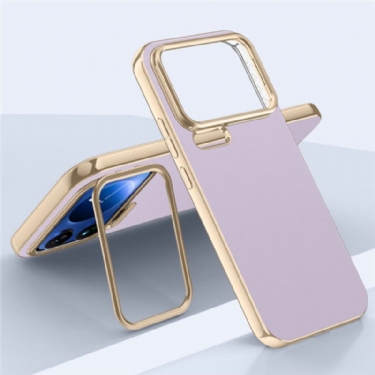 Cover Til Xiaomi 17 Pro Max Metalramme Og Integreret Stativ
