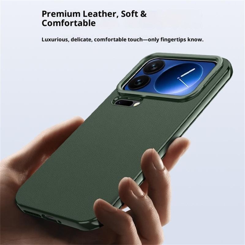 Cover Til Xiaomi 17 Pro Max Metalramme Og Integreret Stativ