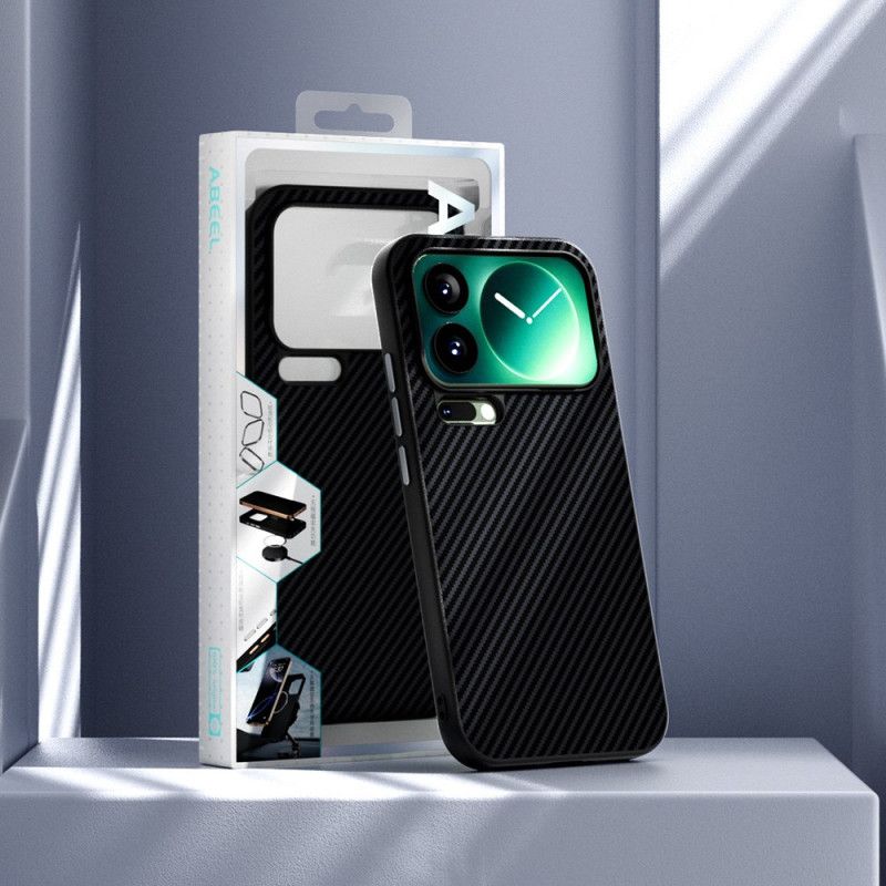 Cover Xiaomi 17 Pro Max Abeel Magnetisk Lukning I Kulfiber