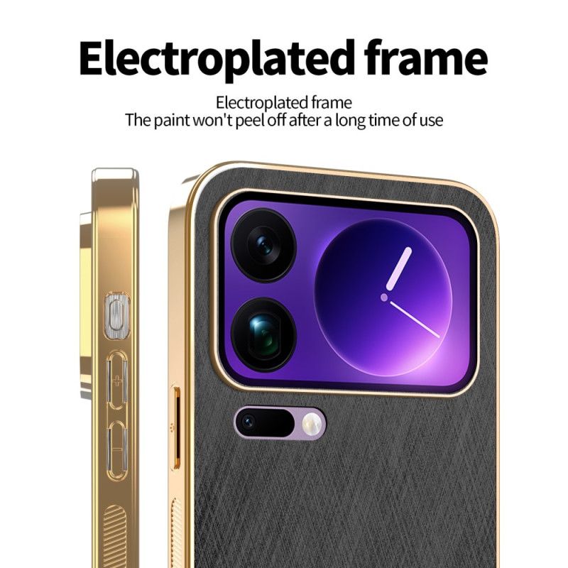 Cover Xiaomi 17 Pro Max Azns Lædereffekt