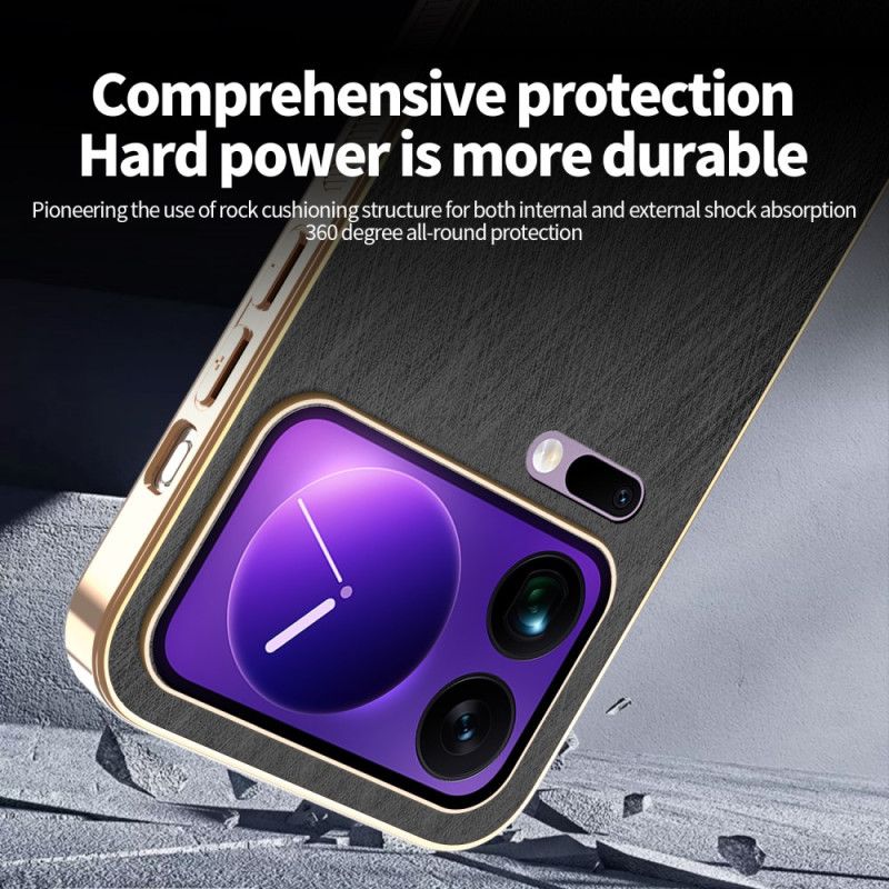 Cover Xiaomi 17 Pro Max Azns Lædereffekt