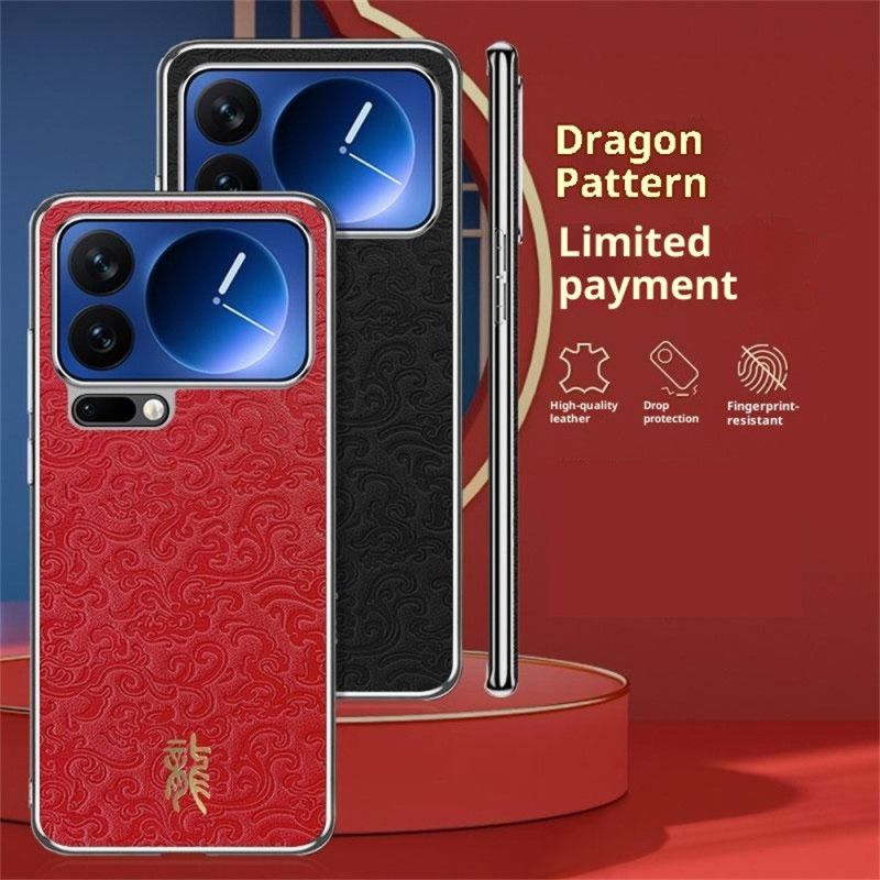 Cover Xiaomi 17 Pro Max Dragemønster