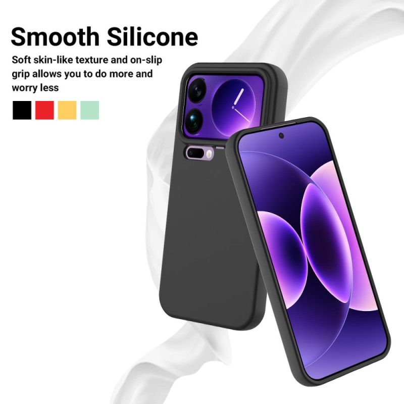 Cover Xiaomi 17 Pro Max Flydende Silikone Med Snor