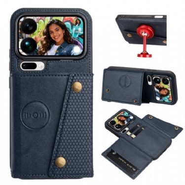 Cover Xiaomi 17 Pro Max Kortholder Med Lædereffekt