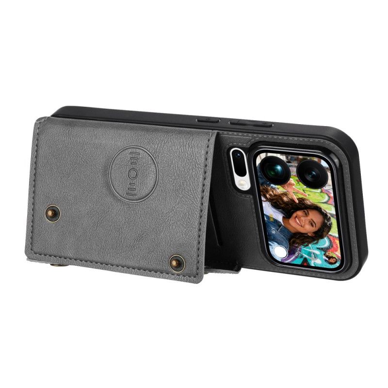 Cover Xiaomi 17 Pro Max Kortholder Med Lædereffekt