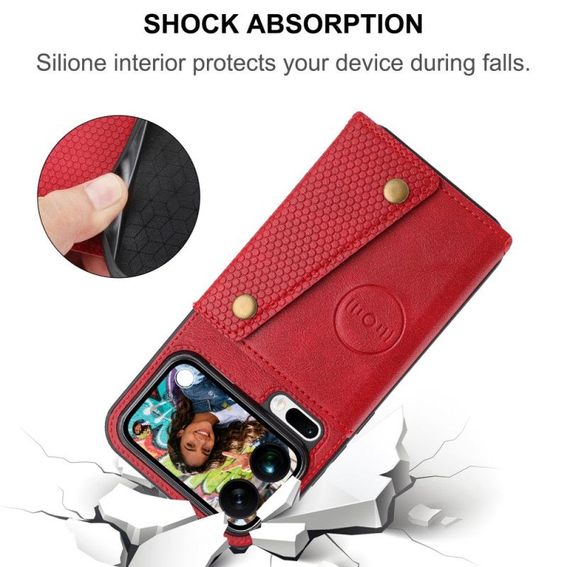 Cover Xiaomi 17 Pro Max Kortholder Med Lædereffekt