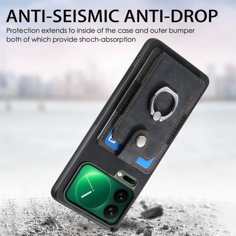 Cover Xiaomi 17 Pro Max Kortholder Og Ringholder