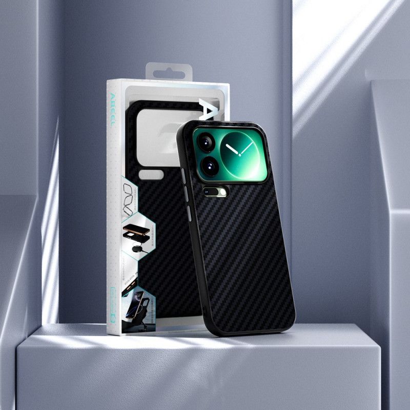 Cover Xiaomi 17 Pro Max Kulfiber Fibertekstur Abeel