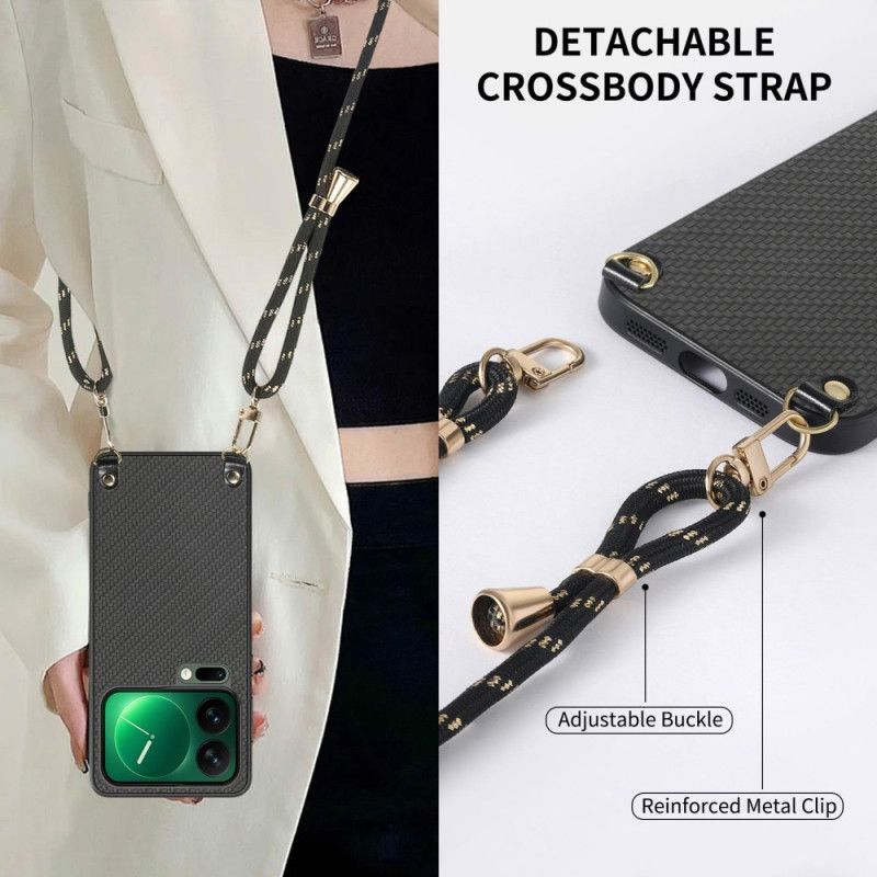 Cover Xiaomi 17 Pro Max Kulfibertekstur