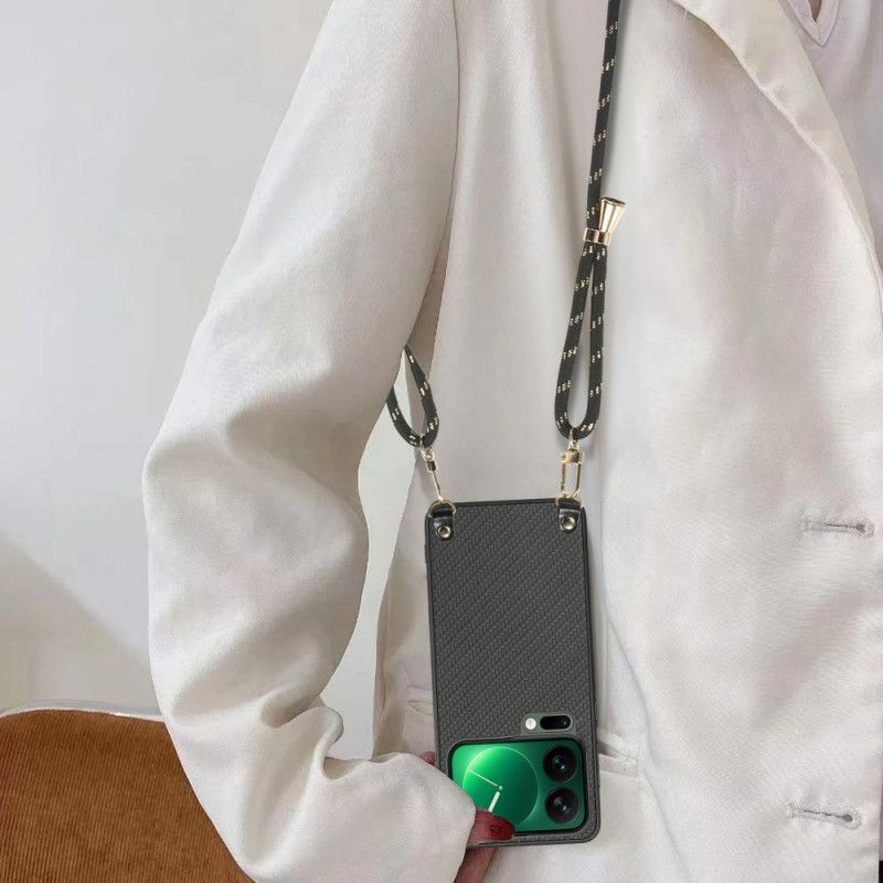 Cover Xiaomi 17 Pro Max Kulfibertekstur