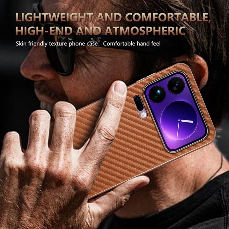 Cover Xiaomi 17 Pro Max Kulfibertekstur Azns