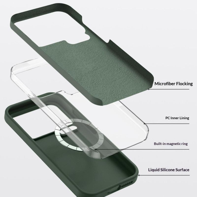 Cover Xiaomi 17 Pro Max Magnetisk Flydende Silikone