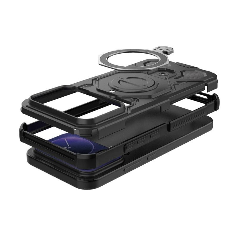 Cover Xiaomi 17 Pro Max Magnetisk Med Roterende Stativ