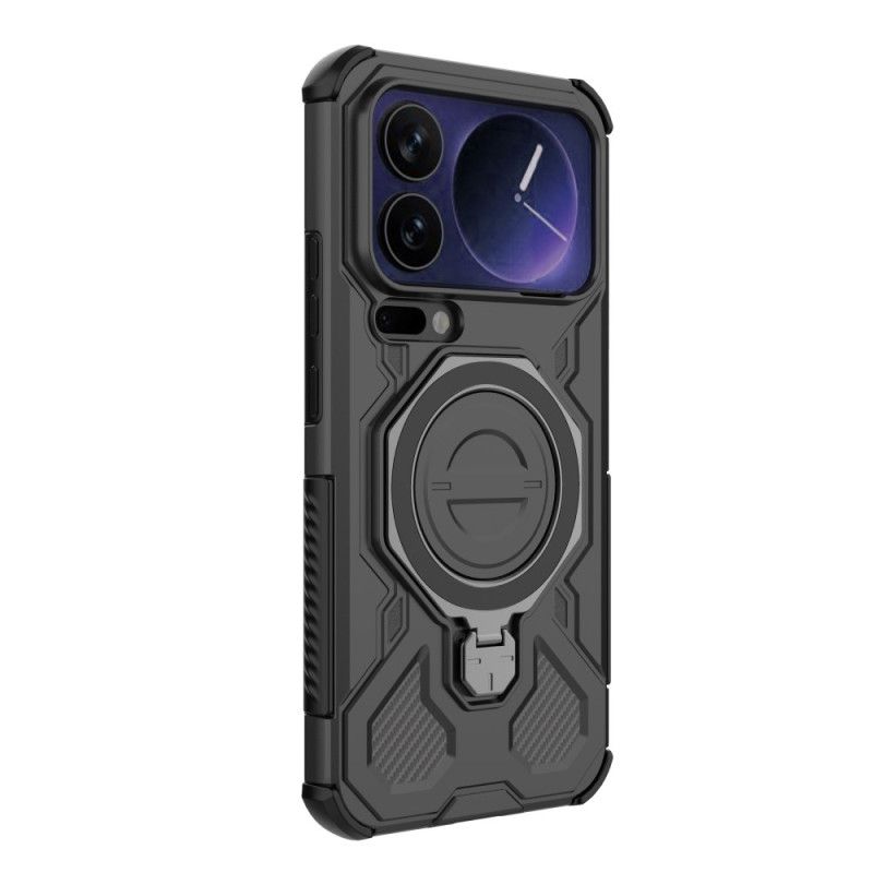 Cover Xiaomi 17 Pro Max Magnetisk Med Roterende Stativ