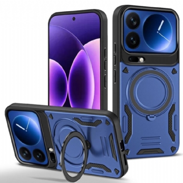 Cover Xiaomi 17 Pro Max Magnetisk Med Roterende Stativ