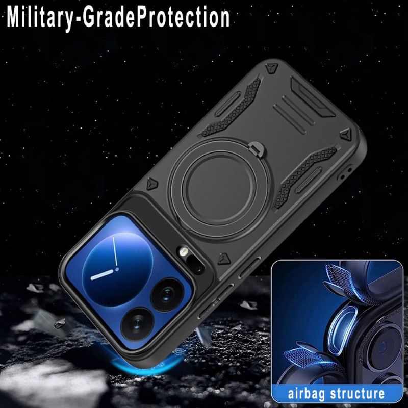 Cover Xiaomi 17 Pro Max Magnetisk Med Roterende Stativ