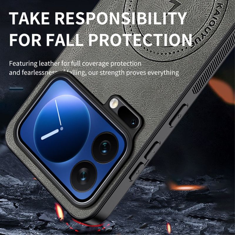 Cover Xiaomi 17 Pro Max Magsafe Lædereffekt