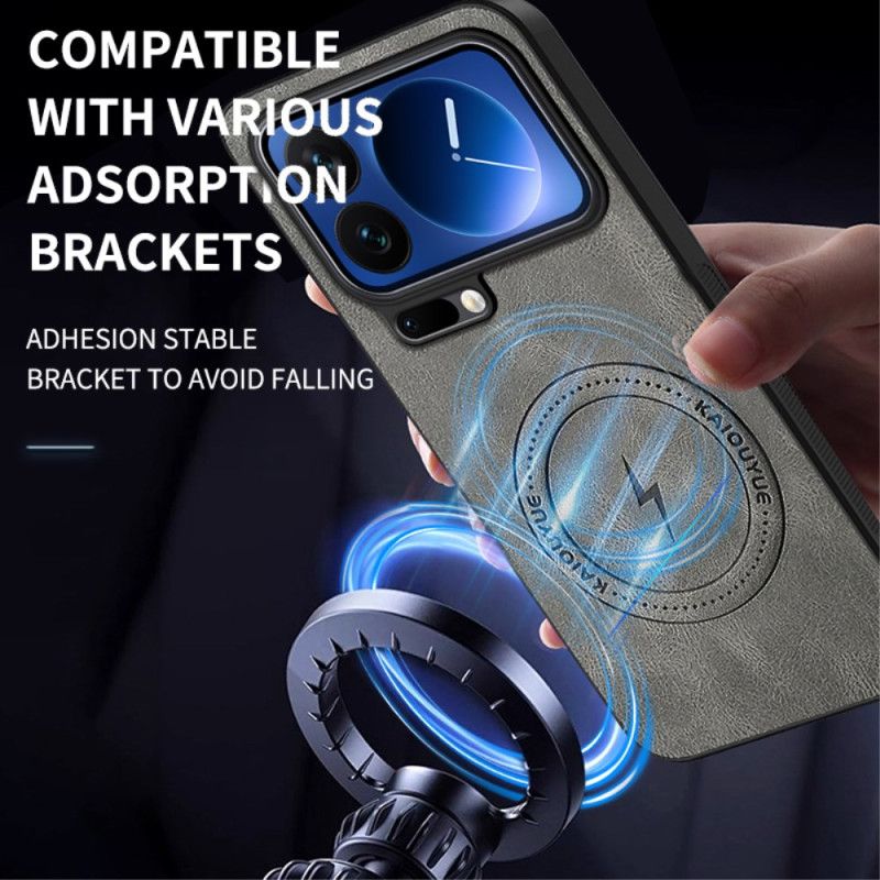 Cover Xiaomi 17 Pro Max Magsafe Lædereffekt