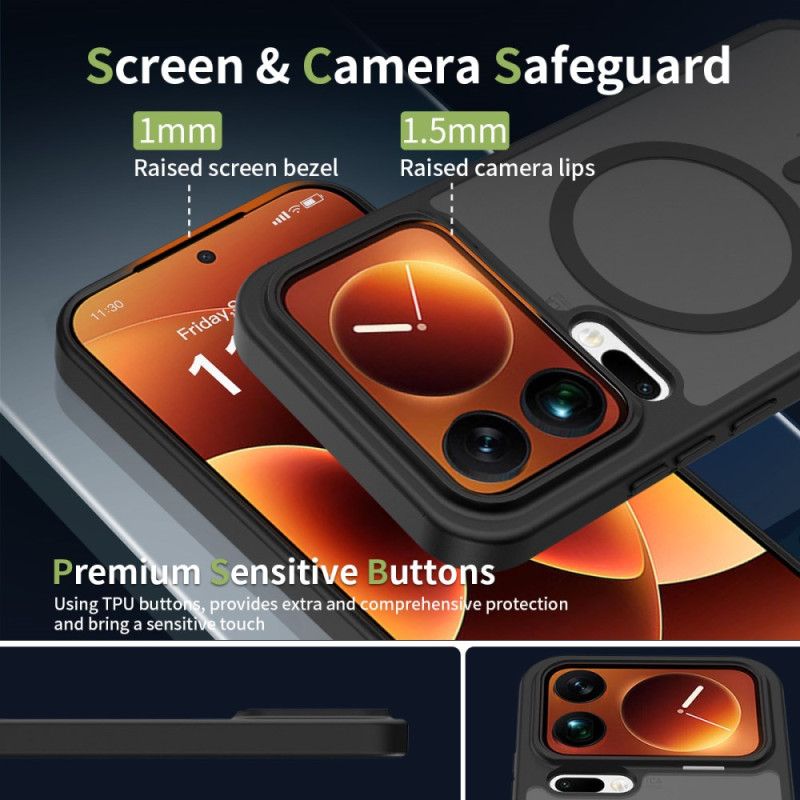 Cover Xiaomi 17 Pro Max Matteret Hybrid Magnetisk
