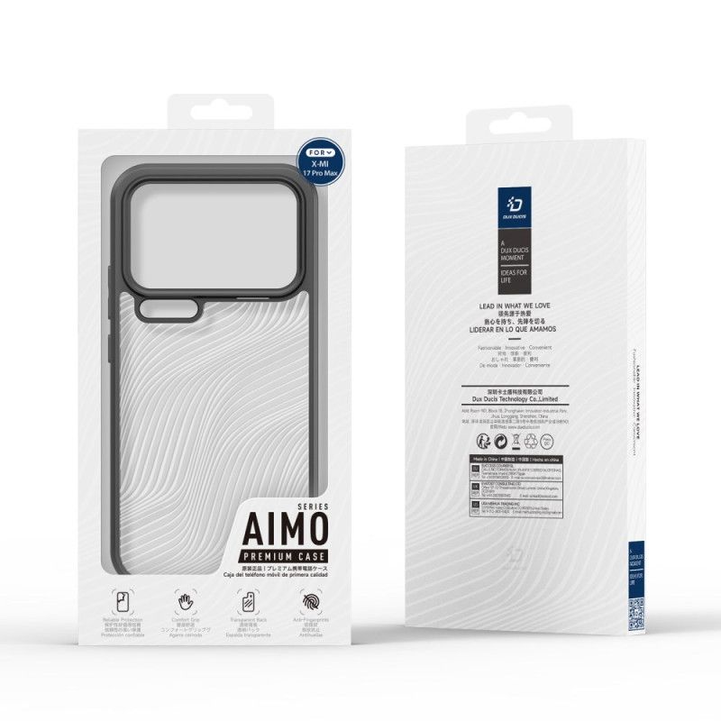 Cover Xiaomi 17 Pro Max Telefon Etui Aimo-serien Dux Ducis