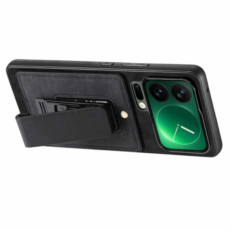 Cover Xiaomi 17 Pro Max Telefon Etui Bælteklips Og Integreret Stativ