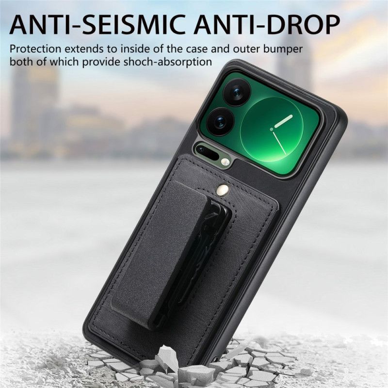 Cover Xiaomi 17 Pro Max Telefon Etui Bælteklips Og Integreret Stativ