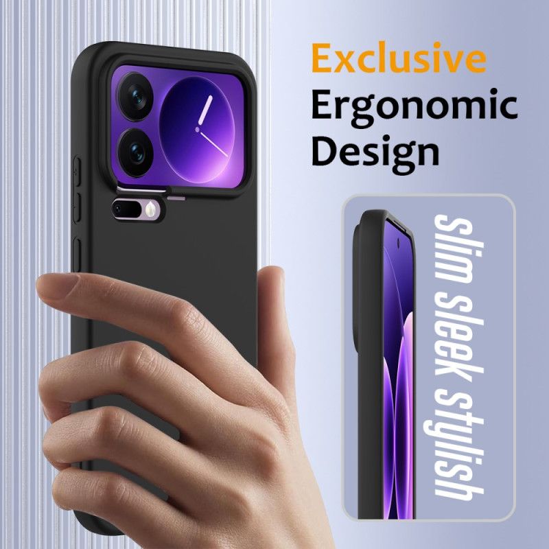 Cover Xiaomi 17 Pro Max Telefon Etui Magnetisk Silikone Og Snor