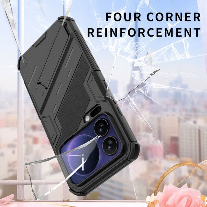 Cover Xiaomi 17 Pro Max Ultra Modstandsdygtigt Og Integreret Stativ