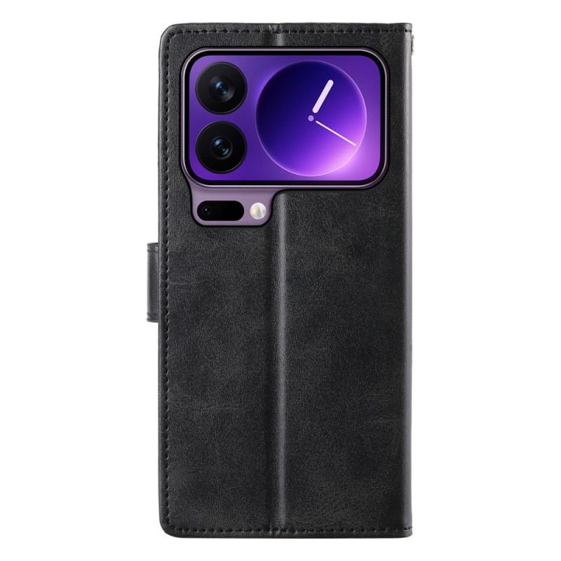 Flip Cover Til Xiaomi 17 Pro Max Læderstil
