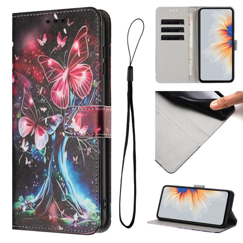 Flip Cover Til Xiaomi 17 Pro Max Sommerfugletræ